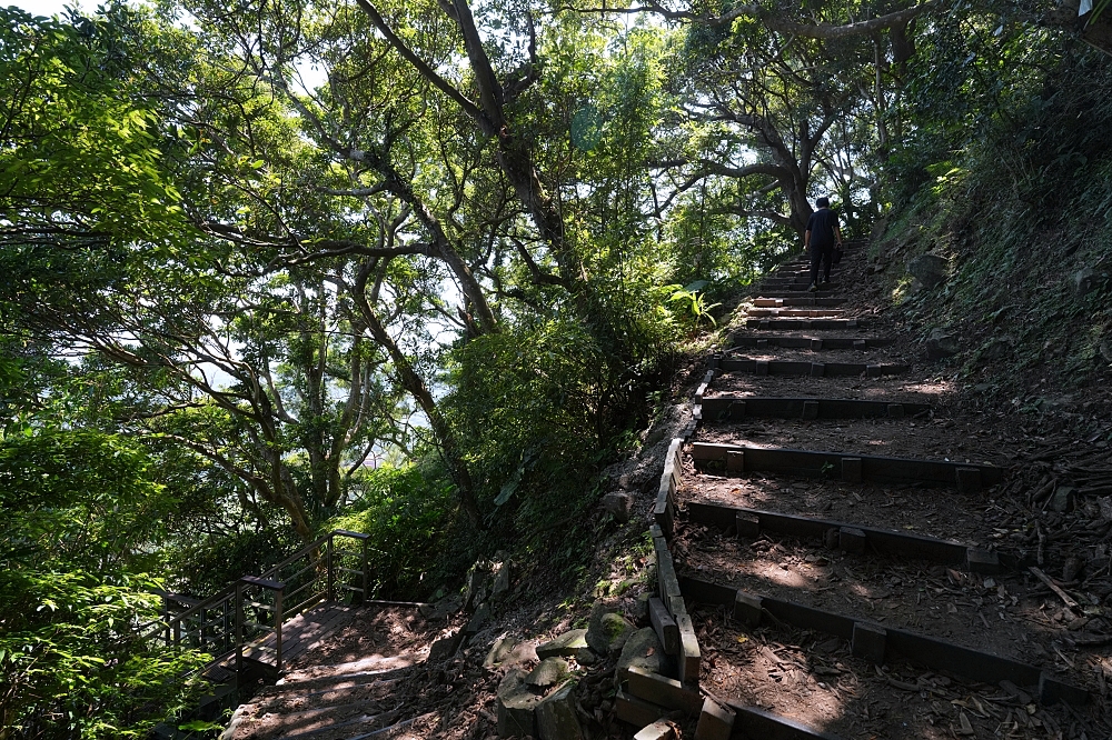 【牛港稜步道】觀音山隱藏版大景，直擊台北港與淡江大橋絕美海景 @捲捲頭 ♡ 品味生活