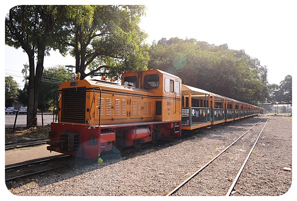 台南烏樹林休閒園區，火車迷必看，坐五分車逛甘蔗田吃糖廠冰棒，還能順遊吃超美味的東山鴨頭！ @捲捲頭 ♡ 品味生活