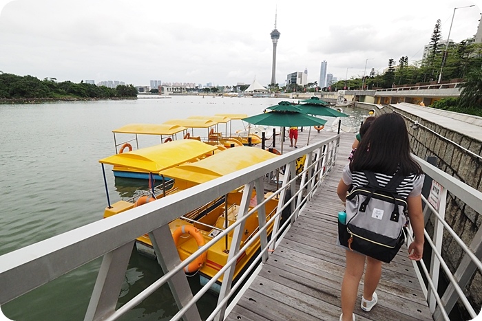 澳門大潭山公園，來點少見的澳門親子行程，免費景點大潭山公園滑草，還有便宜又好玩南灣湖划船！ @捲捲頭 ♡ 品味生活