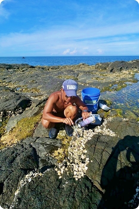 澎湖龍蝦島，搭頂級東海黑曼巴私人豪華遊艇行程。澎澎灘透明獨木舟、看小富士山、賞海鷗、抓龍蝦、無人島探險、吃現烤野生石蚵～ @捲捲頭 ♡ 品味生活