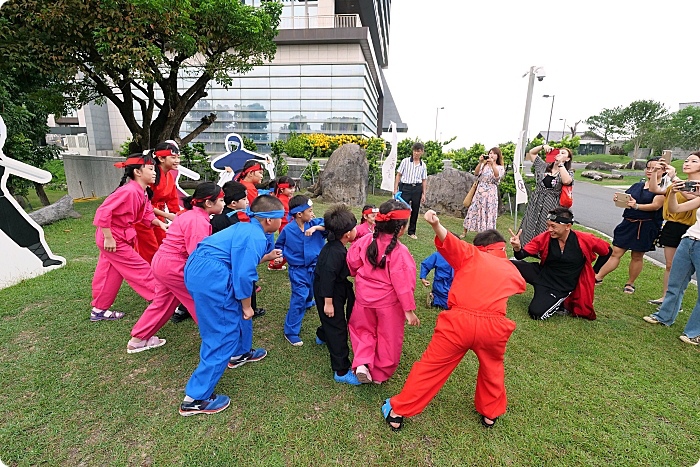 綠舞日式主題園區，超好拍日式造景庭園，能穿浴衣、忍者修鍊、手作春櫻和菓子，彷彿置身日本！ @捲捲頭 ♡ 品味生活